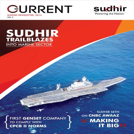 Sudhir GensetsS ltd. Newsletter 2014 (Vol - 6)