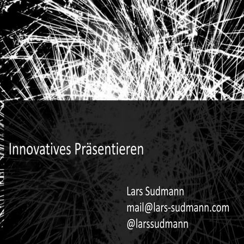 Sudmann innovativespraesentieren
