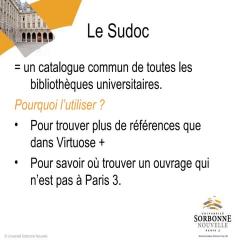 Sudoc | PPT
