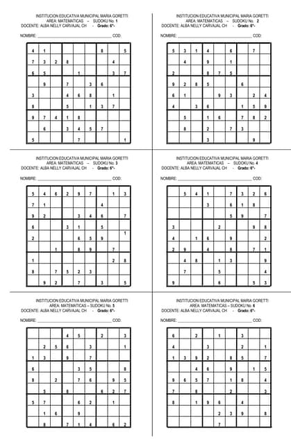 Sudoku no. 1