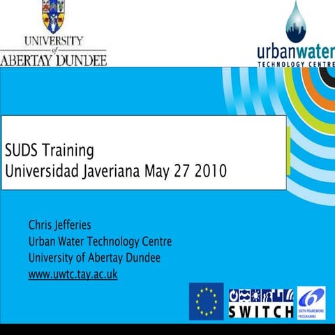 Suds training bogota_presentation_final