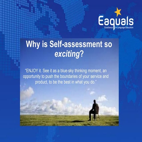 Sue Sheerin: Why self-assessment exciting?