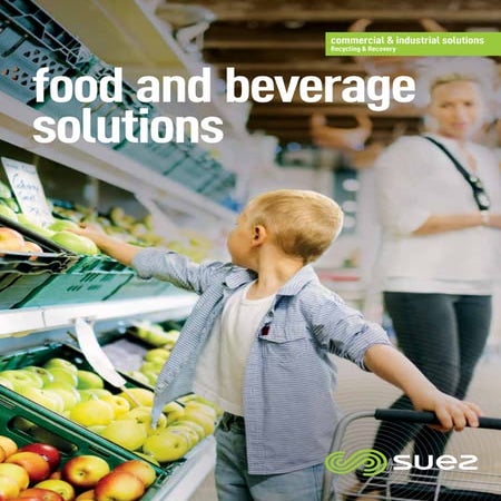 SUEZ Food and Beverage waste brochure