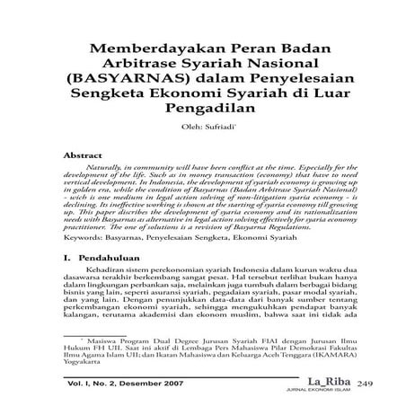 Sufriadi 2007 JURNAL INTERNASIONAL