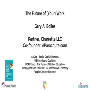 The Future of (Your) Work - Singularity University Global Summit 2016