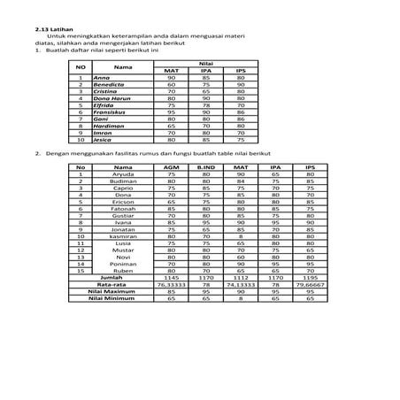 Suganda 1 eb (latihan) me