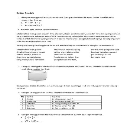 Suganda 1 eb (soal praktek) mw