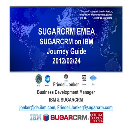 SUGARCRM on IBM Journey Guide 2012