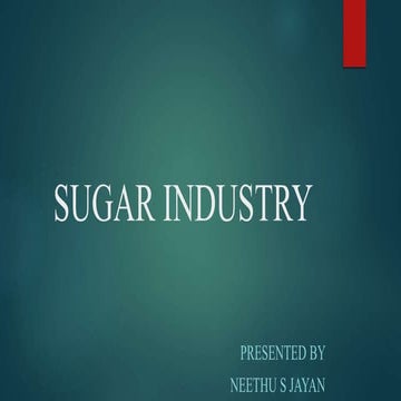 Sugar Industry