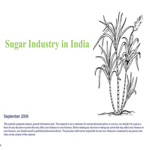 Sugar industry in india