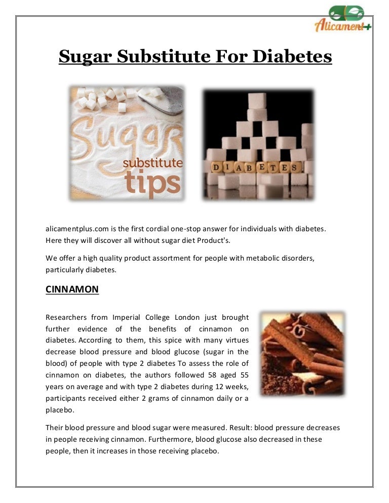 Best Sugar Substitute for Diabetes