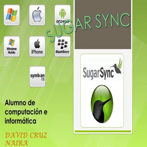 Sugar sync