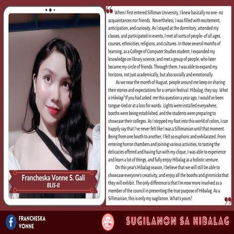 Sugilanon sa Hibalag 