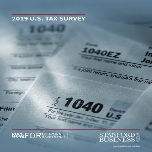 Survey | 2019 U.S. Tax Survey
