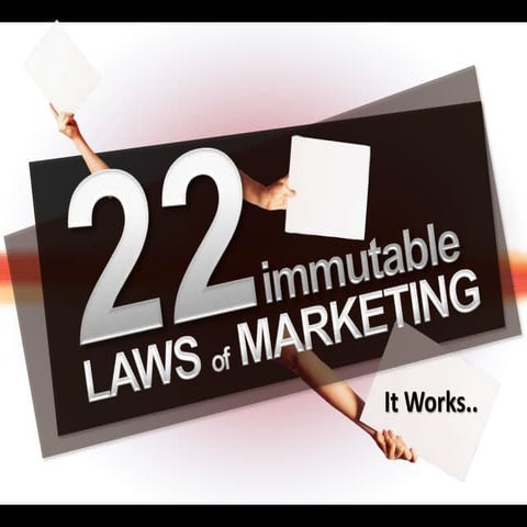 22 immutable laws of marketing by Suhag Mistry