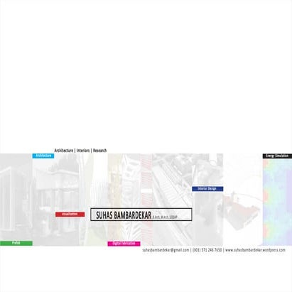 Suhas Bambardekar | Portfolio | Professional Works