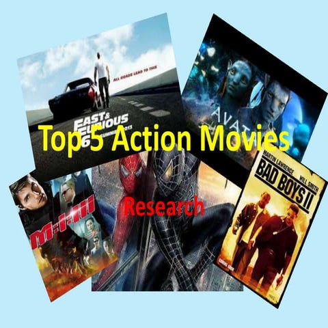 Top 5 movie presentation | PPTX