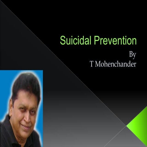 Suicidal prevention   pp