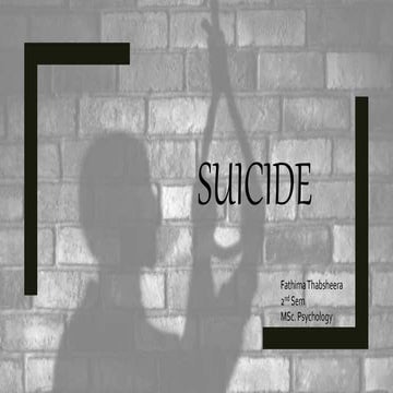 Suicide