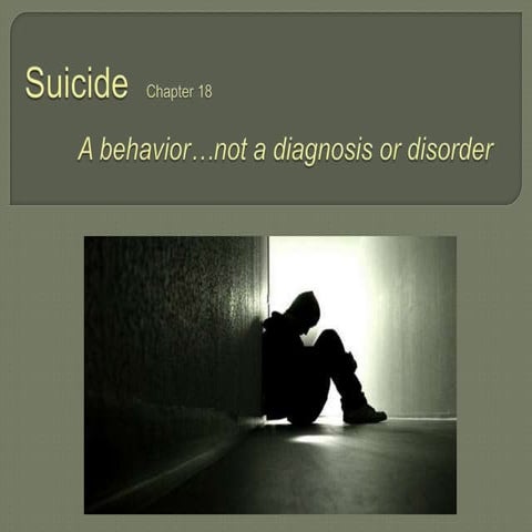 Suicide  chapter 18