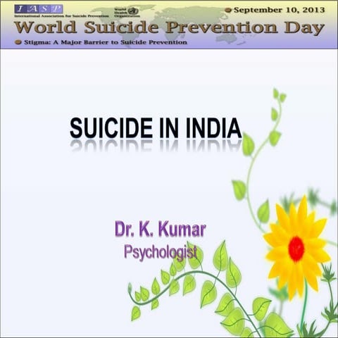 Suicide in india