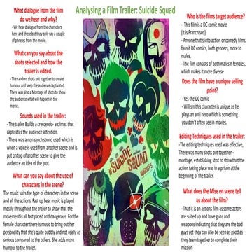 Suicide squad trailer