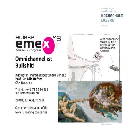 SuisseEmex16: Omnichannel ist Bullshit