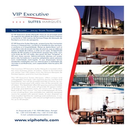 VIP Maputo Hotel Fact Sheet | PDF
