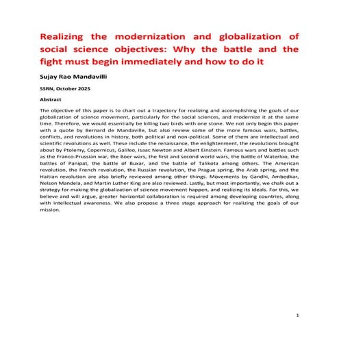 Sujay Rao Mandavilli Achieving globalization and modernization of social sciences FINAL FINAL FINAL FINAL FINAL.pdf