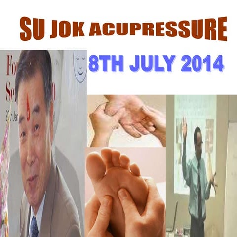 Sujok Acupressure Knee, Back,Cervical,Joint Pain & Heaviness in The Body
