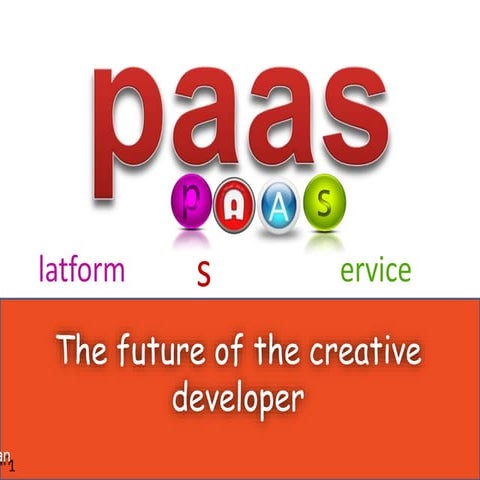PaaS (Platform as a service) 