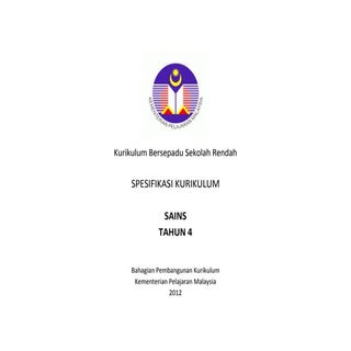 Sukatan sains tahun 4
