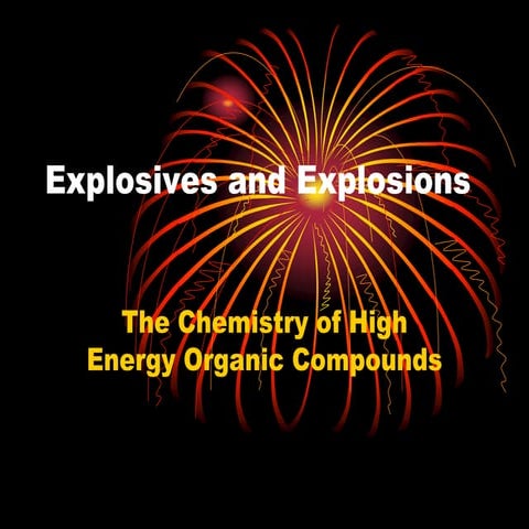 explosives | PPTX