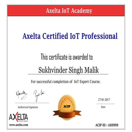 IoT Certification