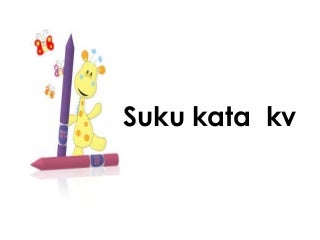 Suku kata kv