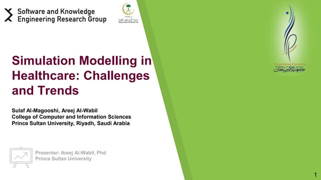 Simulation Modelling in Healthcare: Challenges and Trends