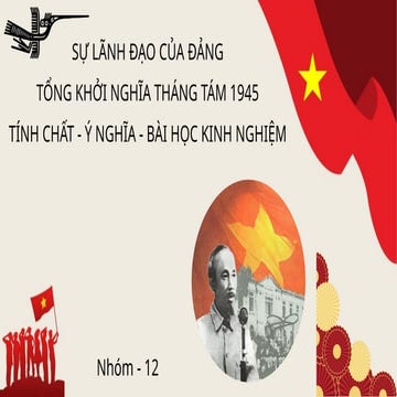 SỰ LÃNH ĐẠO CỦA ĐẢNG (Nhóm 12).pptx