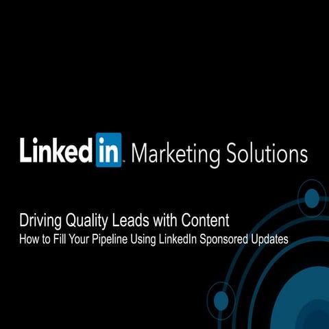 Driving Quality Leads with Content - UK