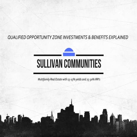 Sullivan Communities Tax Free Opportunity Zones