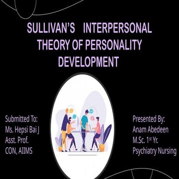 SULLIVAN'S INTERPERSONAL THEORY OF PERSONALITY DEVELOPMENT.pptx