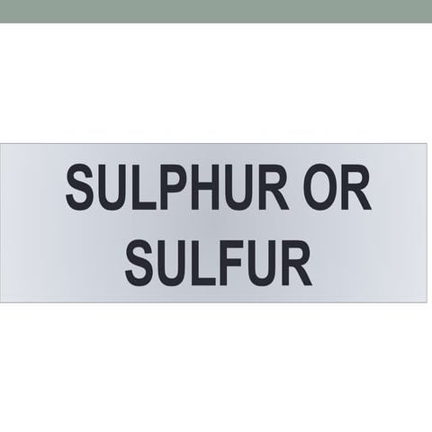Element Sulfur | PPTX