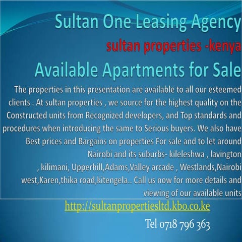 Sultan Leasing Ppropertyshow