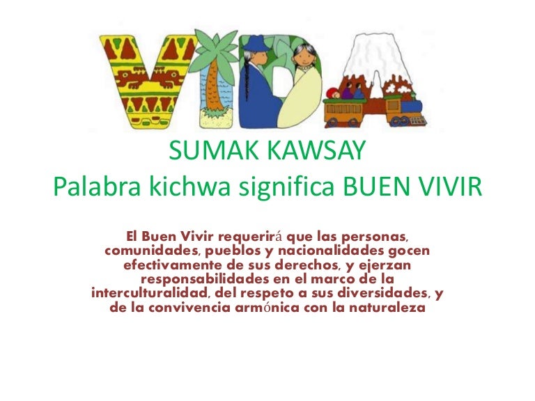 Sumak kawsay