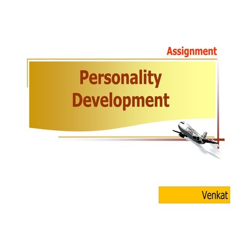 Personality Development