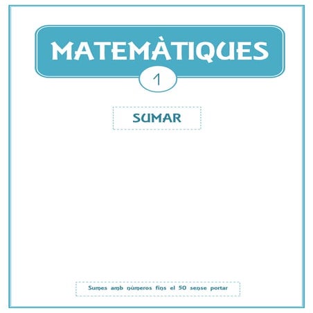 Suma números fins 50 sense portar