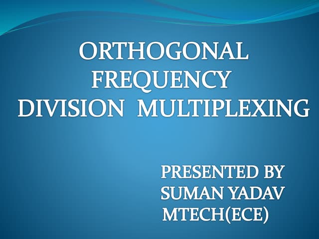 OFDM