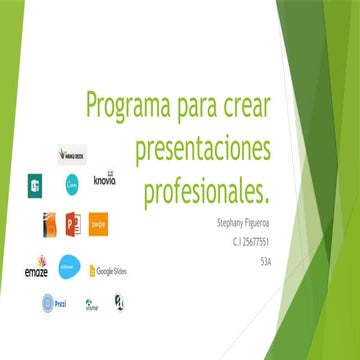 Stephany Figueroa A53 programa para crear presentaciones profesionales
