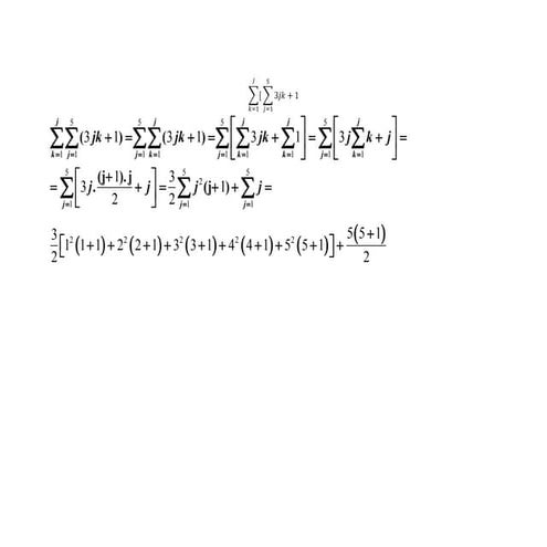 Sumatoria | DOCX