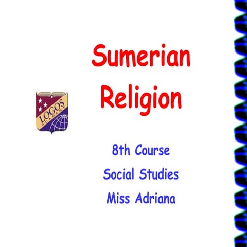 Sumerian Religion