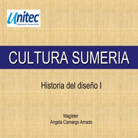 CULTURA SUMERIA - SUMERIOS